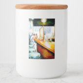 Motivering, logica om te rechtvaardigen voedselcontainer etiket (Voorkant)