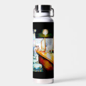 Motivering, logica om te rechtvaardigen waterfles (Achterkant)