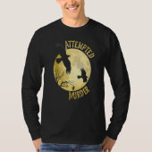 Motivering moordaanslag Raven Corvid Pun T-shirt (Voorkant)
