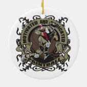 Motivering Paintball Keramisch Ornament (Achterkant)