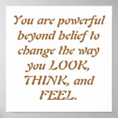 Motivering tot oefening poster (Voorkant)