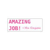 Motivering van "AMAZING JOB!" Rubberstempel Zelfinktende Stempel (Design)