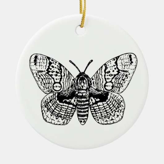Motivering van Brahmin Keramisch Ornament (Voorkant)