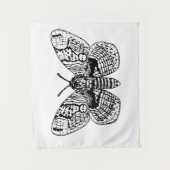 Motivering van Brahmin Wandkleed (Voorkant)