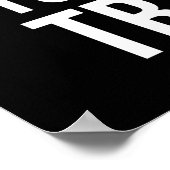 Motivering van de mosterd - angst voor mislukking  poster (Hoek)