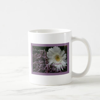 Motivering van het citaat cadeau white gerber dais koffiemok