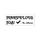 Motivering van "MARVELOUS JOB!" Leraar Rubber Stam Rubberstempel (Afrduk)