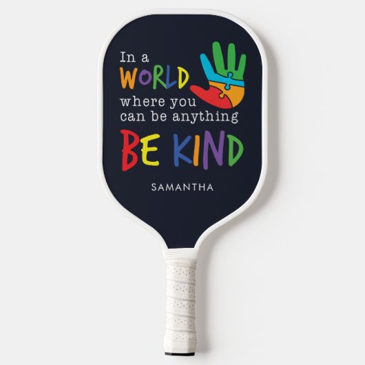 Motivering van moeder op dag pickleball paddle (Achterkant)