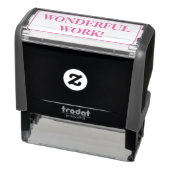 Motivering van "WONDERLIJK WERK!" Rubberstempel so Zelfinktende Stempel (Product)