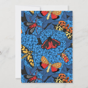 Motivering voor blauwe hydrangea