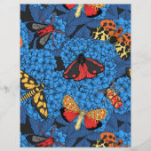 Motivering voor blauwe hydrangea (Achterkant)