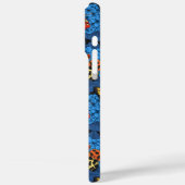 Motivering voor blauwe hydrangea Case-Mate iPhone case (Achterkant / Links)