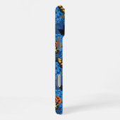 Motivering voor blauwe hydrangea iPhone hoesje (Rechterkant)