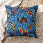 Motivering voor blauwe hydrangea kussen (Deken)