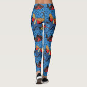 Motivering voor blauwe hydrangea leggings (Achterkant)