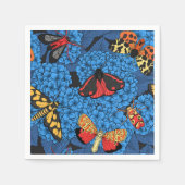 Motivering voor blauwe hydrangea servet (Voorkant)