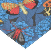 Motivering voor blauwe hydrangea tafelkleed (Gekanteld)