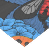 Motivering voor blauwe hydrangea tafelkleed (Gekanteld)