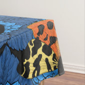 Motivering voor blauwe hydrangea tafelkleed (Voorbeeld)