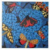 Motivering voor blauwe hydrangea tegeltje (Voorkant)