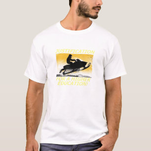 Motivering voor een hogeronderwijsinstelling Snowm T-shirt