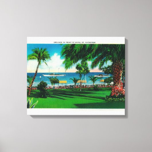 Motivering voor Hotel St. Catherine Canvas Afdruk (Voorkant)