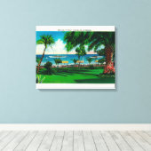 Motivering voor Hotel St. Catherine Canvas Afdruk (Insitu (Houten vloer))