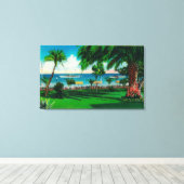 Motivering voor Hotel St. Catherine Canvas Afdruk (Insitu (Houten vloer))