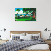 Motivering voor Hotel St. Catherine Canvas Afdruk (Insitu (Slaapkamer))