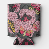 Motivering voor roze hydrangea blikjeskoeler (Voorkant)