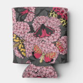 Motivering voor roze hydrangea blikjeskoeler (Achterkant)