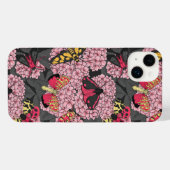 Motivering voor roze hydrangea iPhone hoesje (Achterkant horizontaal)