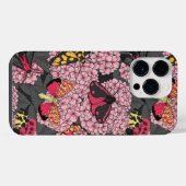 Motivering voor roze hydrangea iPhone hoesje (Achterkant horizontaal)