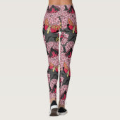 Motivering voor roze hydrangea leggings (Achterkant)