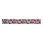 Motivering voor roze hydrangea satijnen lint (Voorkant)