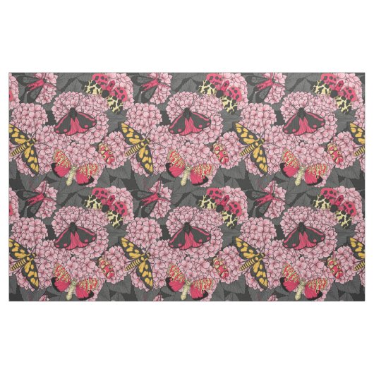 Motivering voor roze hydrangea stof (Fat Quarter)