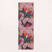 Motivering voor roze hydrangea yogamat (Voorkant)