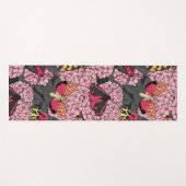 Motivering voor roze hydrangea yogamat (Voorkant (horizontaal))