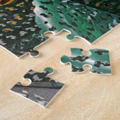 Motivering voor sculptuur New Jersey. Legpuzzel (Zijkant)