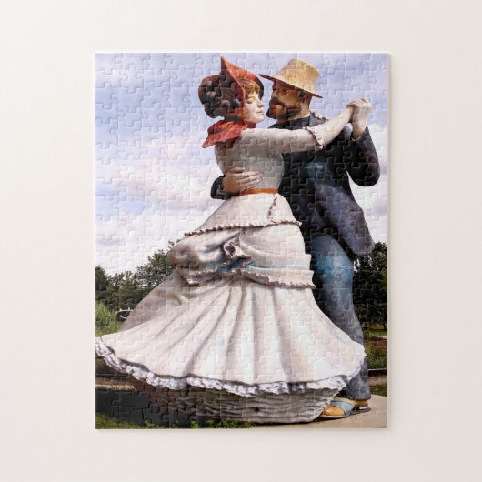 Motivering voor sculptuur New Jersey. Legpuzzel (Verticaal)