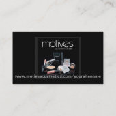 Motives® Cosmetics Distributor Visitekaartje (Achterkant)