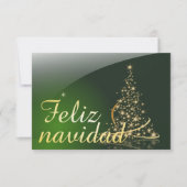 Motivo navideño verde con arbol de navidad. V2.0 (Voorkant)