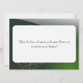 Motivo navideño verde con arbol de navidad. V2.0 (Achterkant)