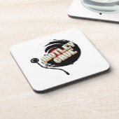 Mötley Crüe Vinyl esthetisch Bier Onderzetter (Linkerzijde)