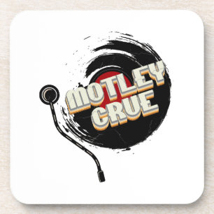Mötley Crüe Vinyl esthetisch Bier Onderzetter