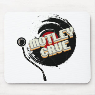 Mötley Crüe Vinyl  esthetisch Muismat