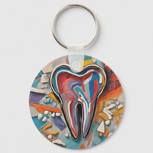 Motley Dental Art Sleutelhanger (Voorkant)