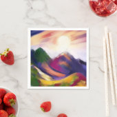 Motley Mountains Napkins Servetten (Insitu)