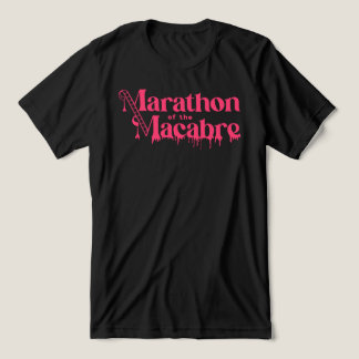 MOTM24 Logo Unisex Shirt - Roze op zwart