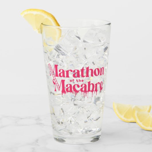 MOTM24 Pint Glas - Roze (Voorkant ijs)